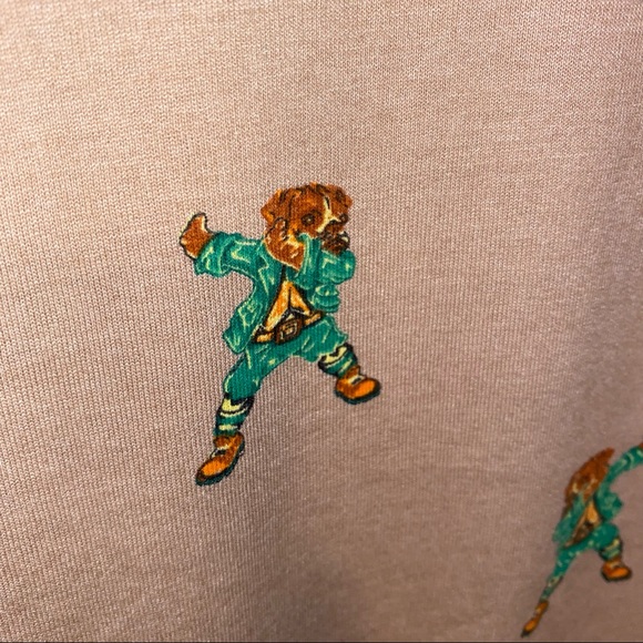 NWT Men’s XL OR L Denim & Flower Ricky Singh 
St. Patrick’s day Dabbing Dog NEW - Picture 4 of 6